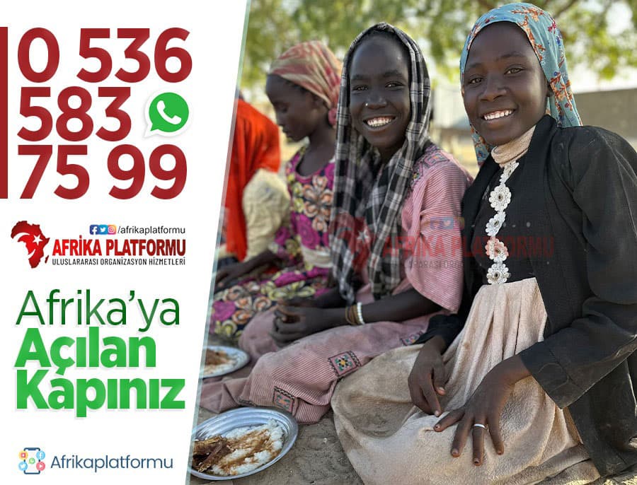 Afrika'da Yemek İkramı
                            
