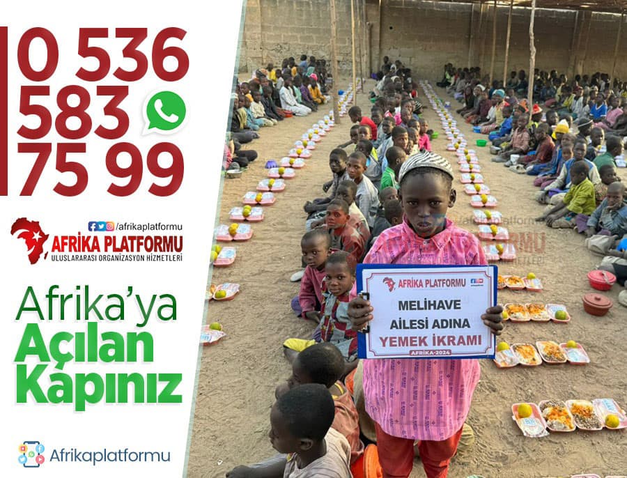 Afrika'da Yemek İkramı
                            