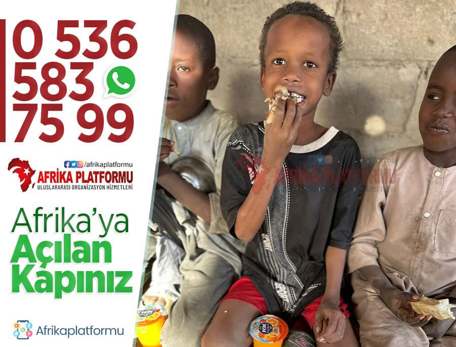 Afrika'da Yemek İkramı
                            