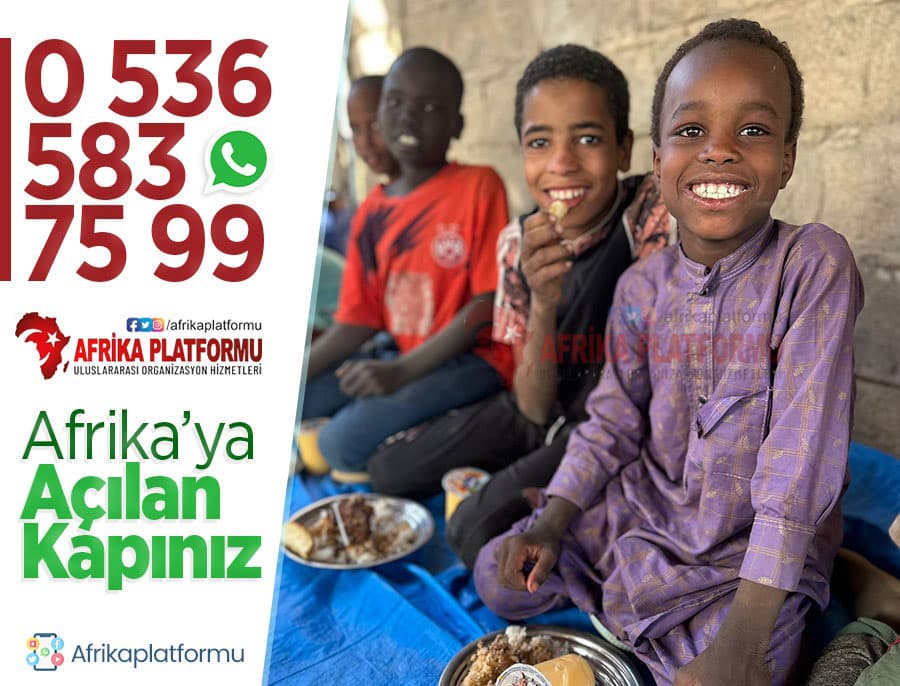 Afrika'da Yemek İkramı
                            