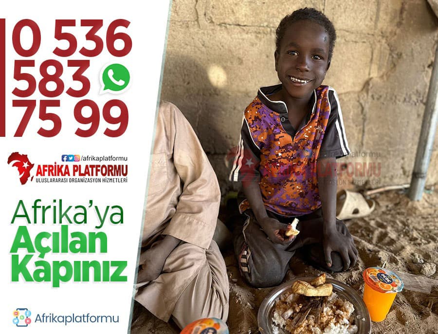 Afrika'da Yemek İkramı
                            