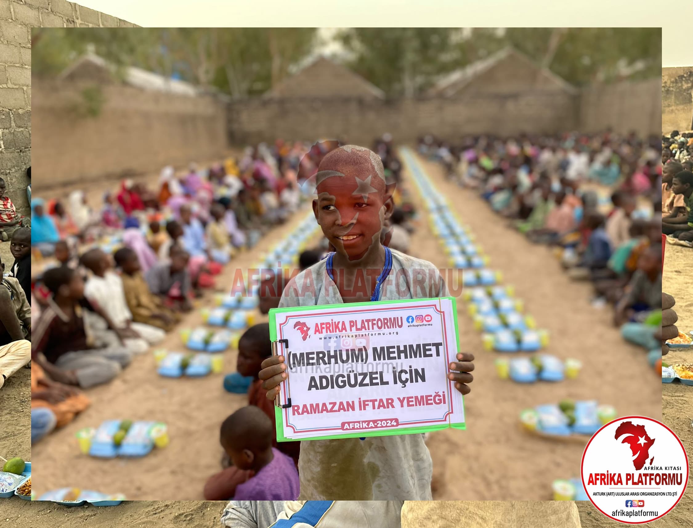 Afrika'da İftar Yemeği Vermek
                            