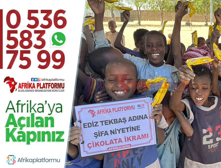 Afrika'da Çikolata Dağıtımı
                            