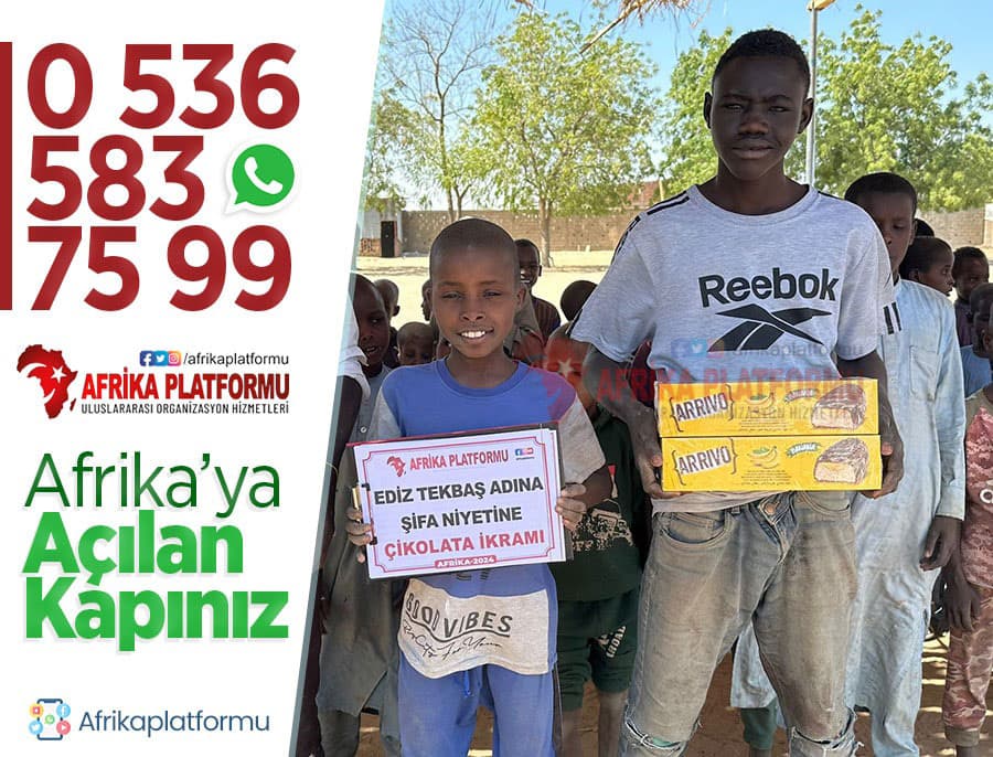 Afrika'da Çikolata Dağıtımı
                            