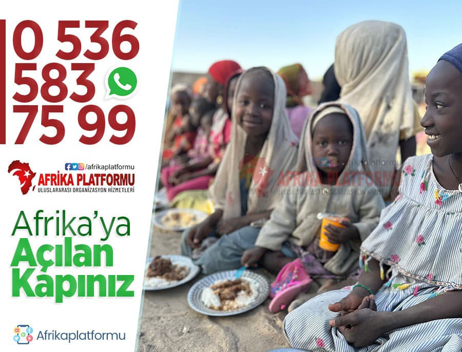 Afrika'da Yemek İkramı
                            