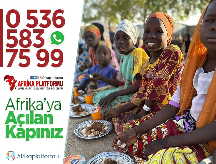 Afrika'da Yemek İkramı
                            
