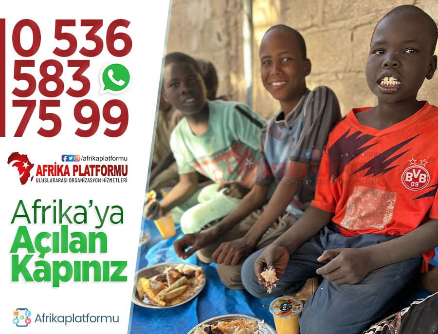 Afrika'da Yemek İkramı
                            