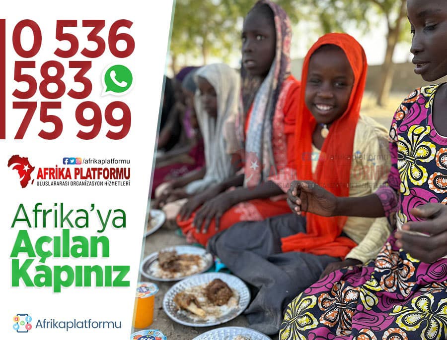 Afrika'da Yemek İkramı
                            