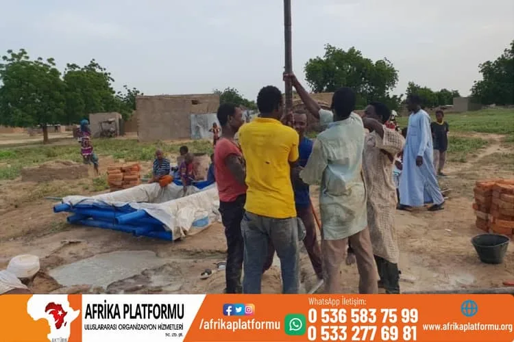 African Water Well Assistance is carried out on your behalf
