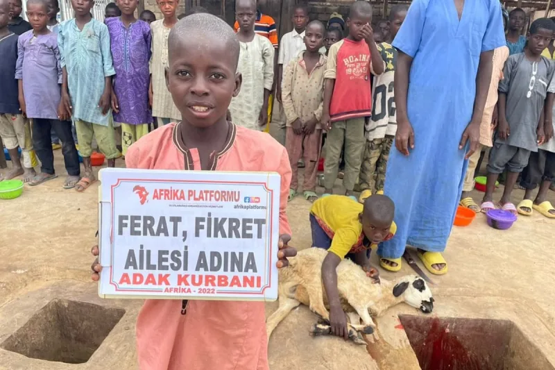 African Sacrifice with Charities Done